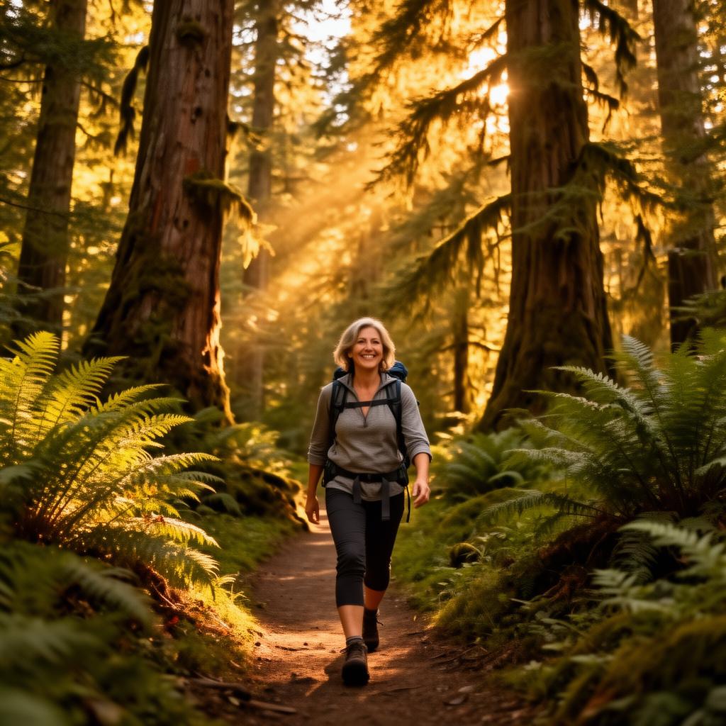 Active healthy lifestyle in the Pacific Northwest